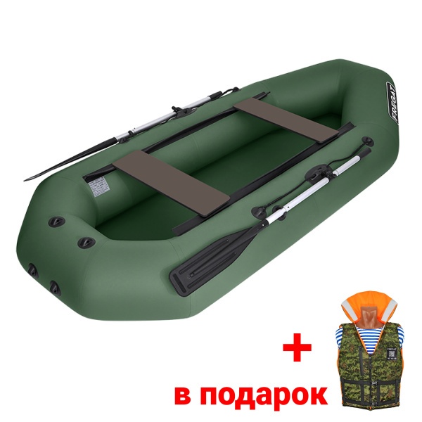 М-3 Оптима (280 см) Лодка (зеленая 2732)